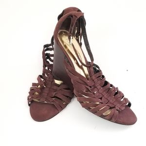 Ralph Lauren Open Toe Wedge Sandal!